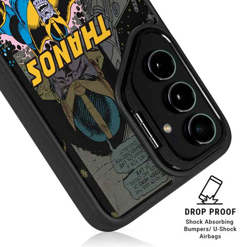 Marvel Classic Comics Thanos Galaxy S25 Kickstand Case